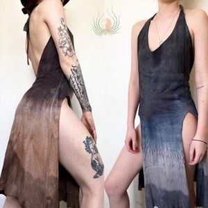 Mela brownleaf dress